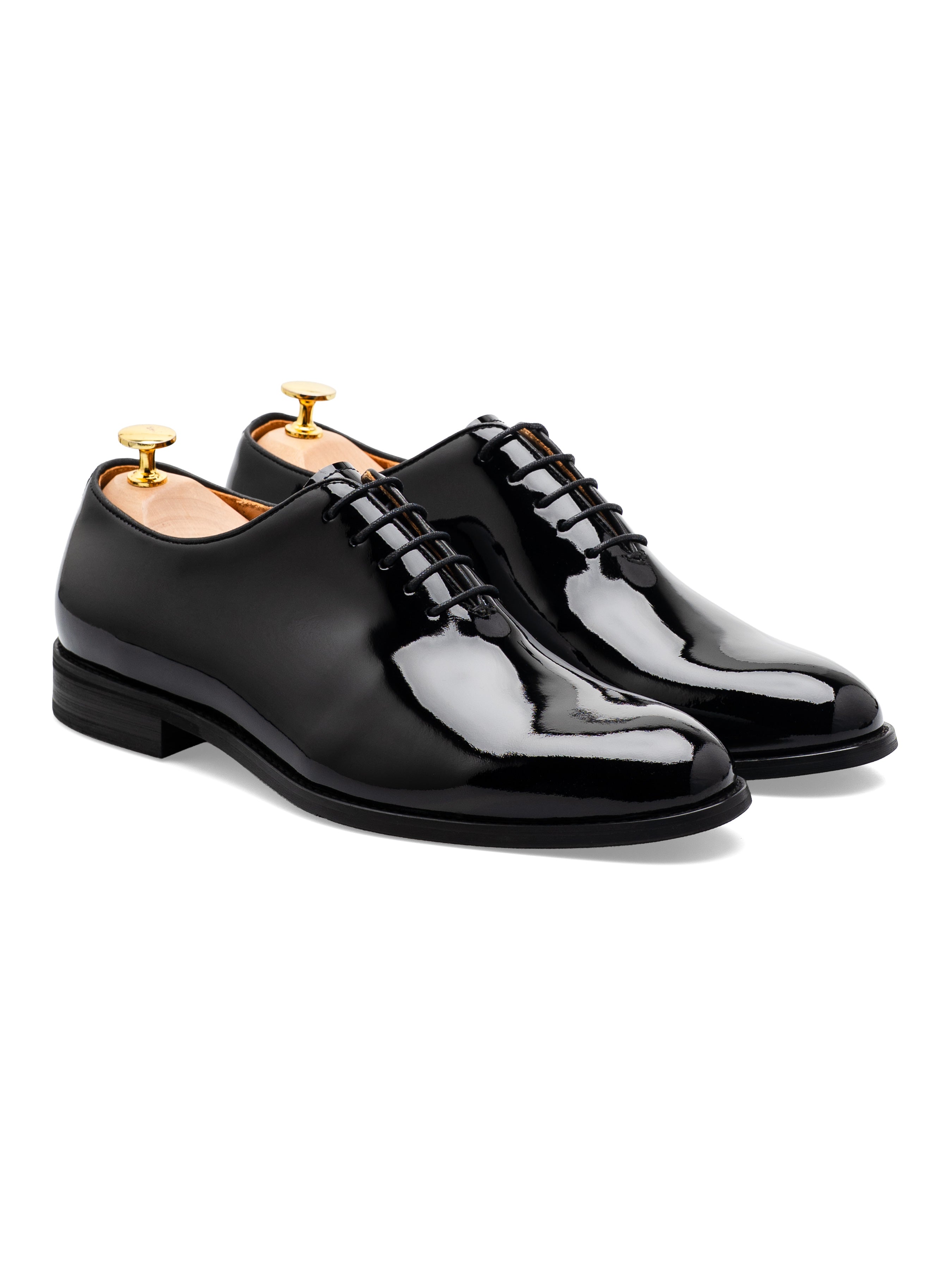 Wholecut Oxford  - Black Patent Leather