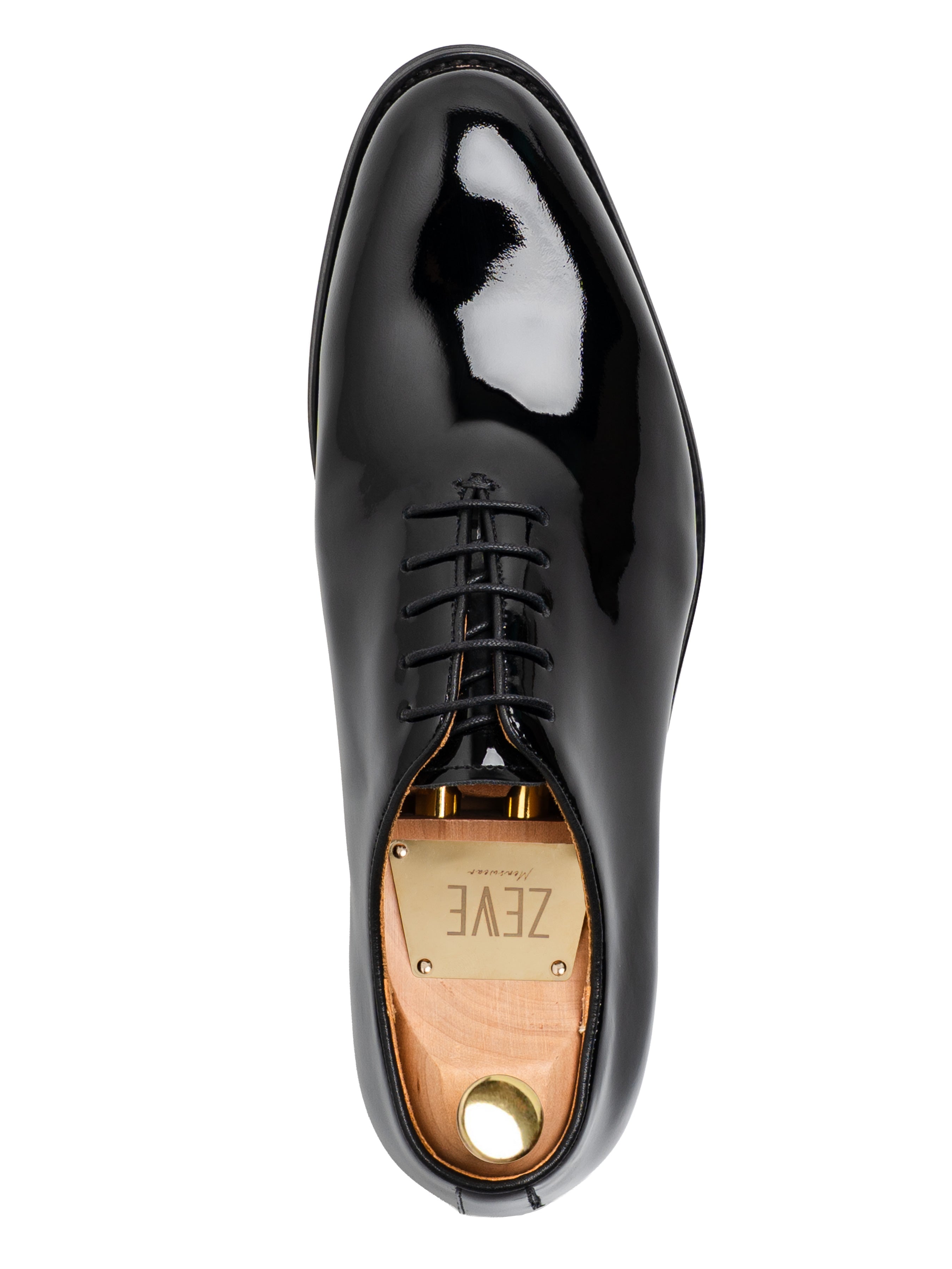 Wholecut Oxford  - Black Patent Leather