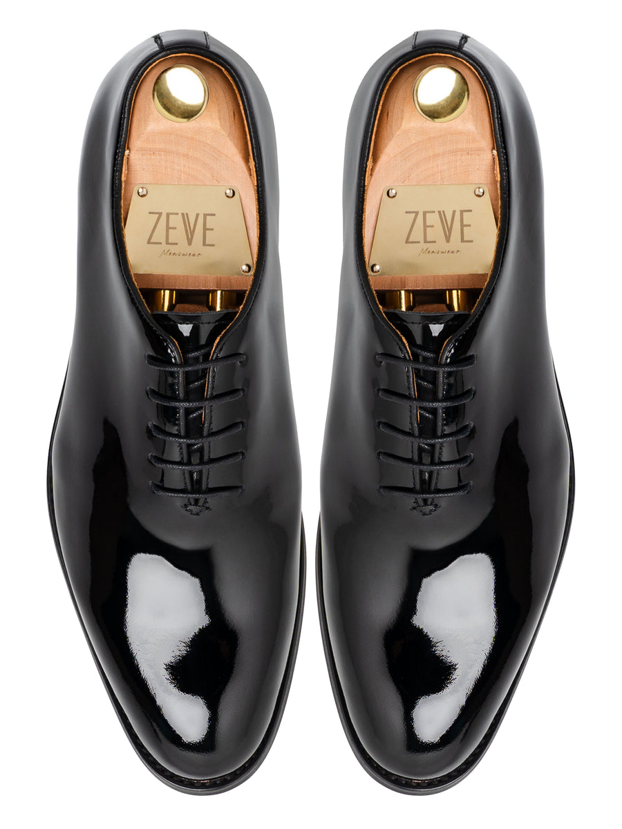 Wholecut Oxford  - Black Patent Leather