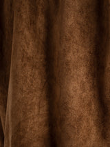 Rich brown suede texture for men's formal shoes and apparel