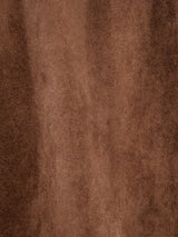 Rich brown suede texture for men's handmade shoes and apparel