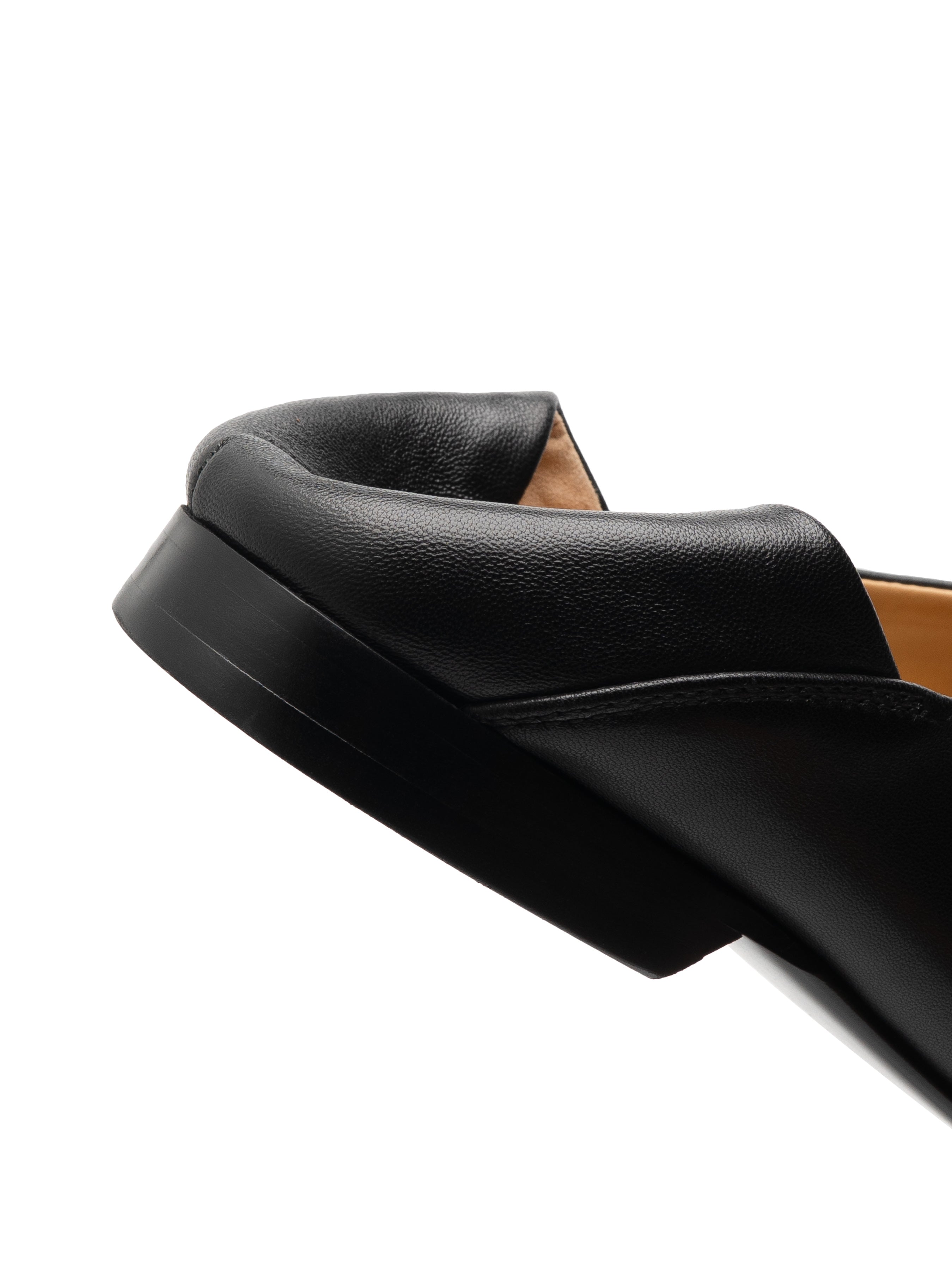 Zavien Loafer - Solid Black Leather