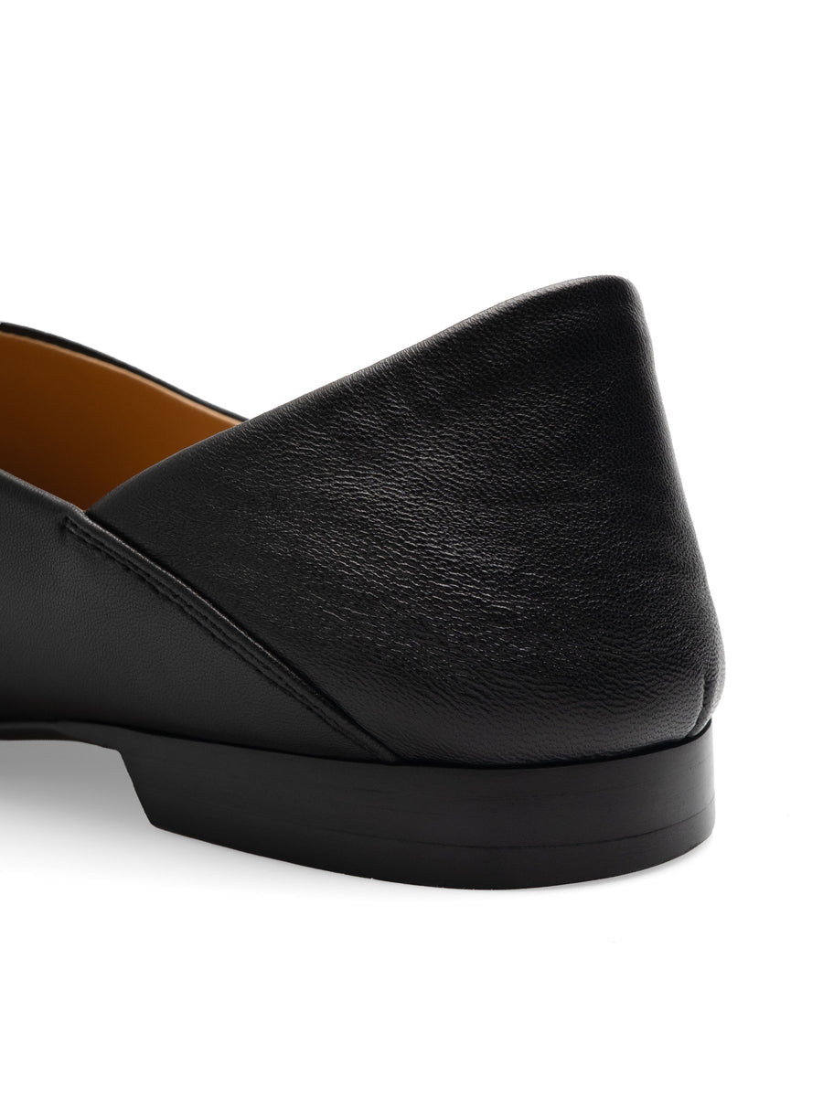 Zavien Loafer - Solid Black Leather