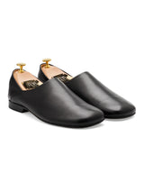 Zavien Loafer - Solid Black Leather