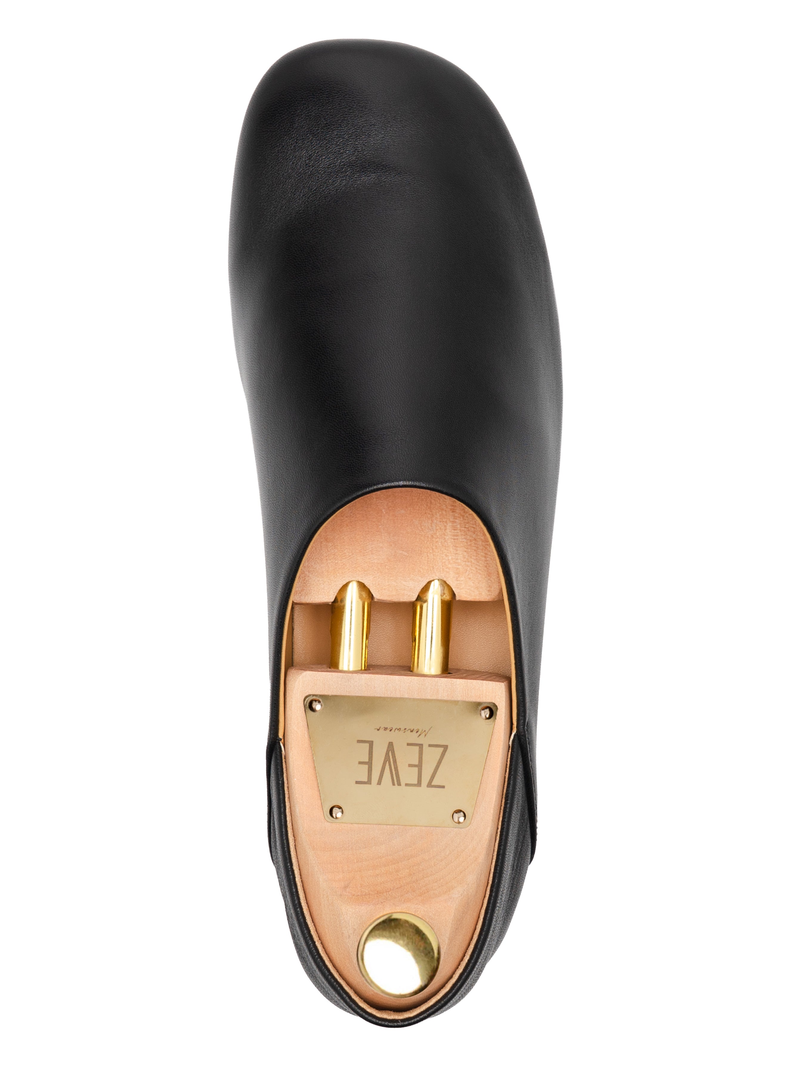 Zavien Loafer - Solid Black Leather