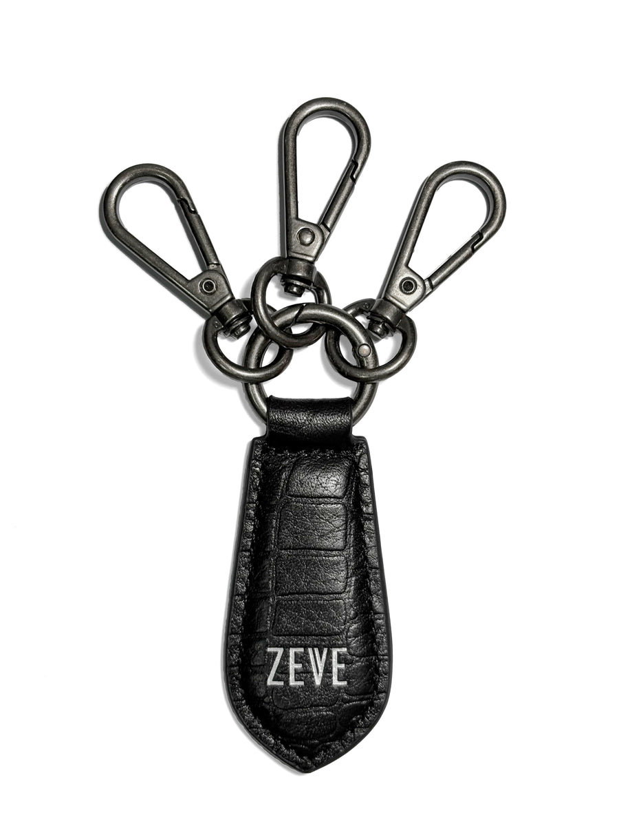 ZeveLeatherKeychain - Zeve