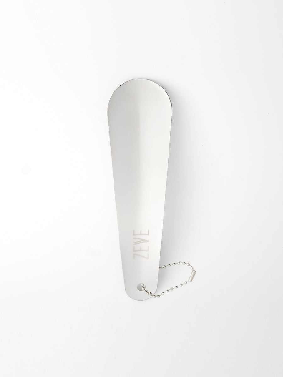 ZeveMetalShoeHornSilver1 - Zeve