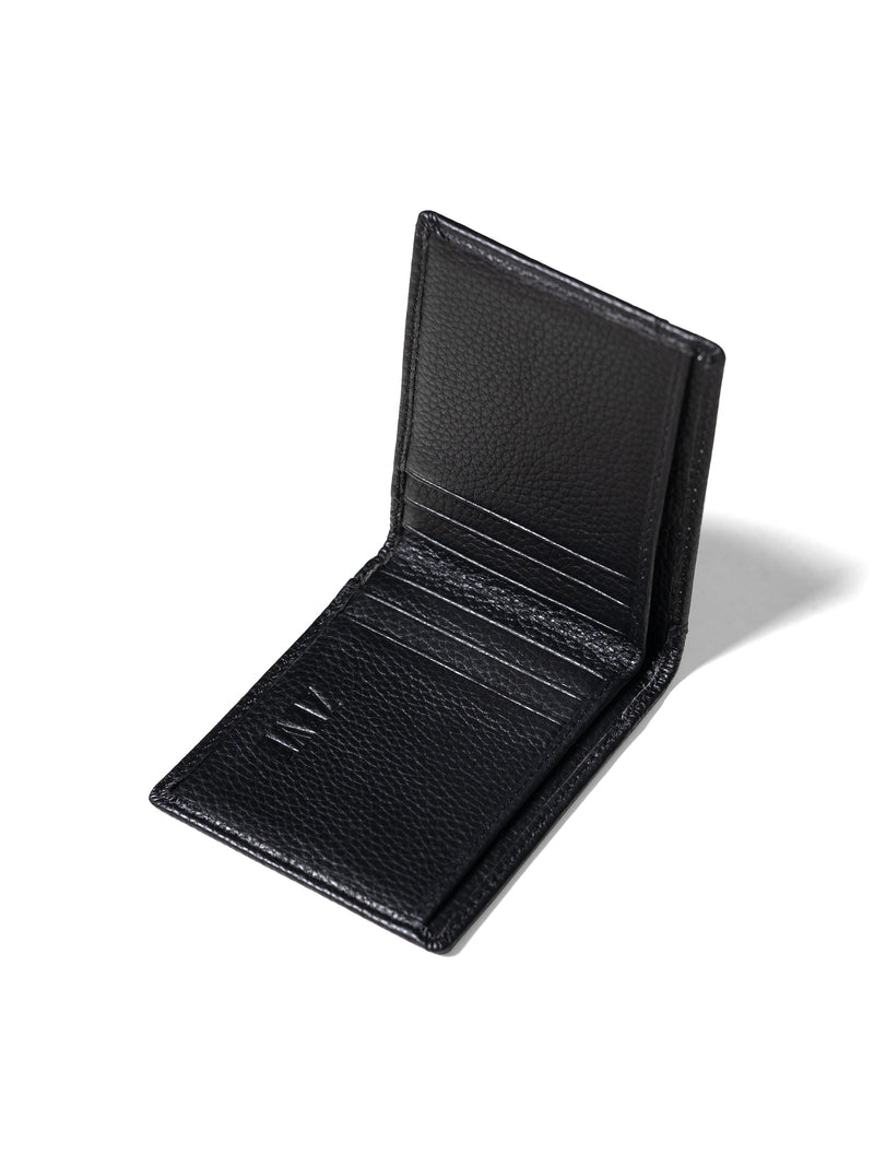 ZeveSlimBifoldWallet-BlackGrainPebbleLeather2_6b1e6320-27f2-4f7e-85ca-3f3d0d8976c2 - Zeve