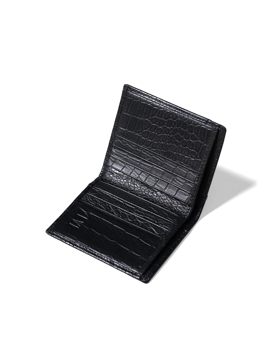 ZeveSlimFoldingWallet-BlackCrocoLeather2_e58b8658-7ef1-4447-91a6-8653ce7cd16a - Zeve