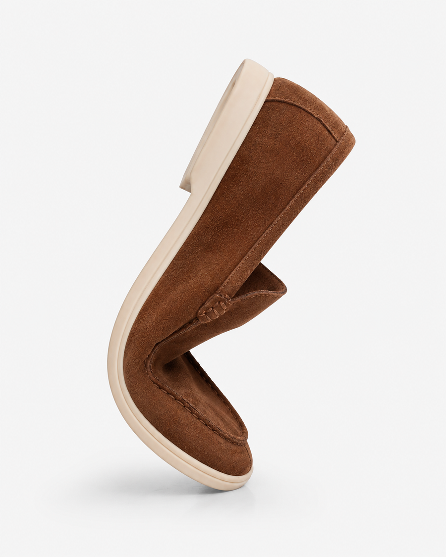 Soren Loafer - Brown Suede Leather