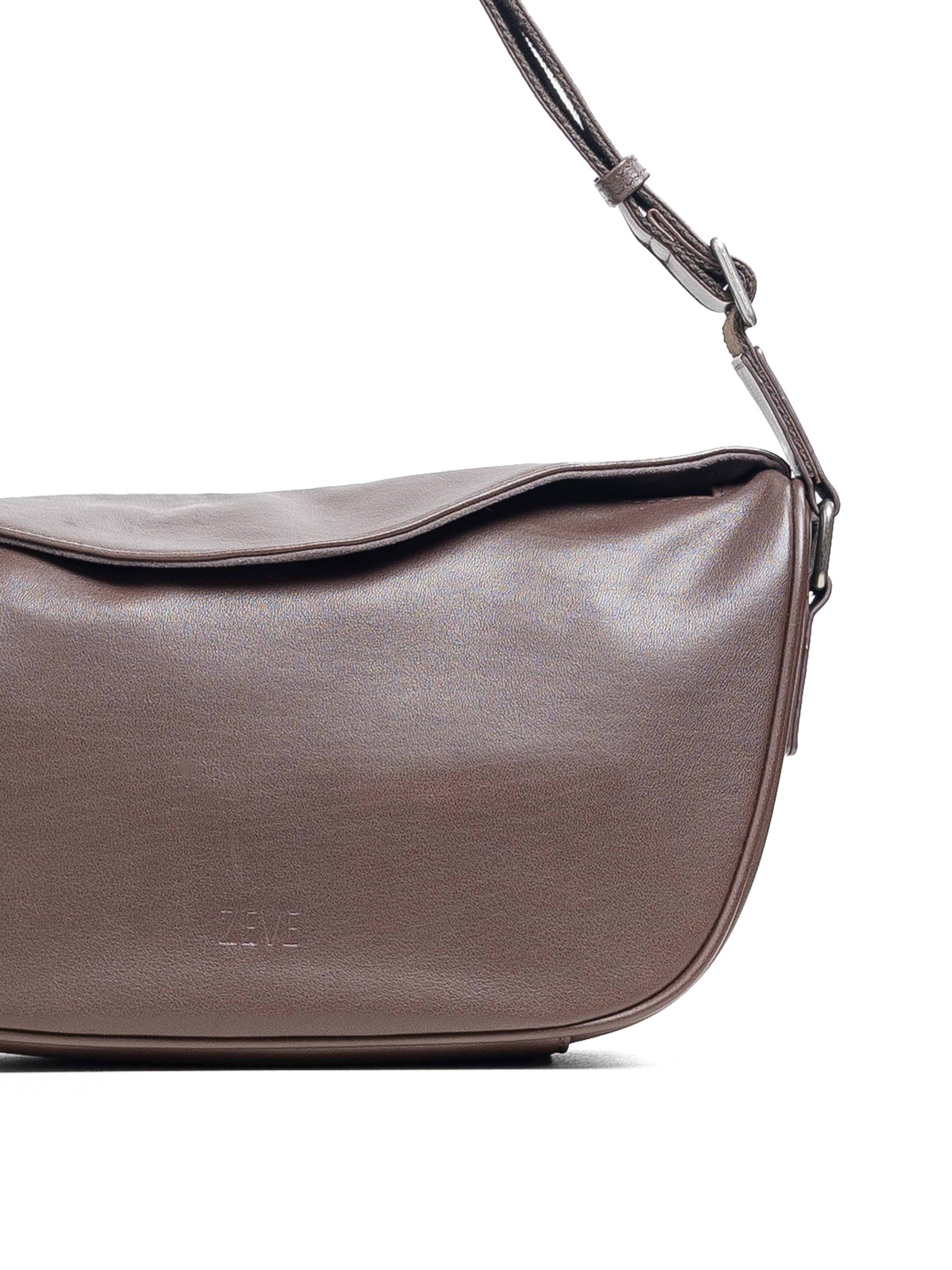 Leone Crossbody Bag - Coffee Leather