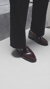 Penny Loafer - Brown Polished Leather