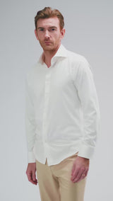Capri Formal Shirt - White Windsor Collar