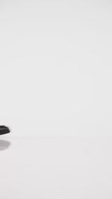Tassel Loafer - Black Pebble Grain Leather (Crepe Sole)