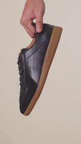 Zeve Trainers-  Dark Brown Suede