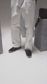 Pietro Belgian Loafer - Black Pebble Grain Leather (Soflex Sole)