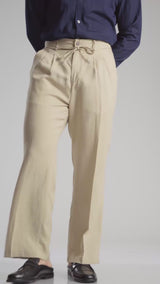 Sarto Relaxed Trousers - Khakis (Wide Fit)