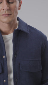 Corduroy Jacket - Navy