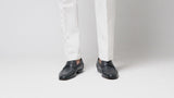 Martino Penny Loafer - Solid Black