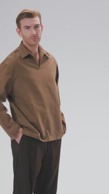 Aris Linen Shirt - Cappuccino