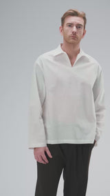 Aris Linen Shirt - White