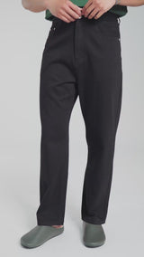 Palermo High Waisted Jeans - Black (Wide Fit)