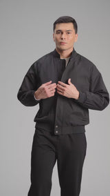 Fortis Bomber Jacket - Black
