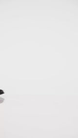 Double Monk Strap Brogue Wingtip - Solid Black