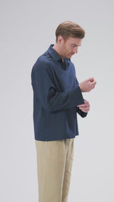 Aris Linen Shirt - Blue