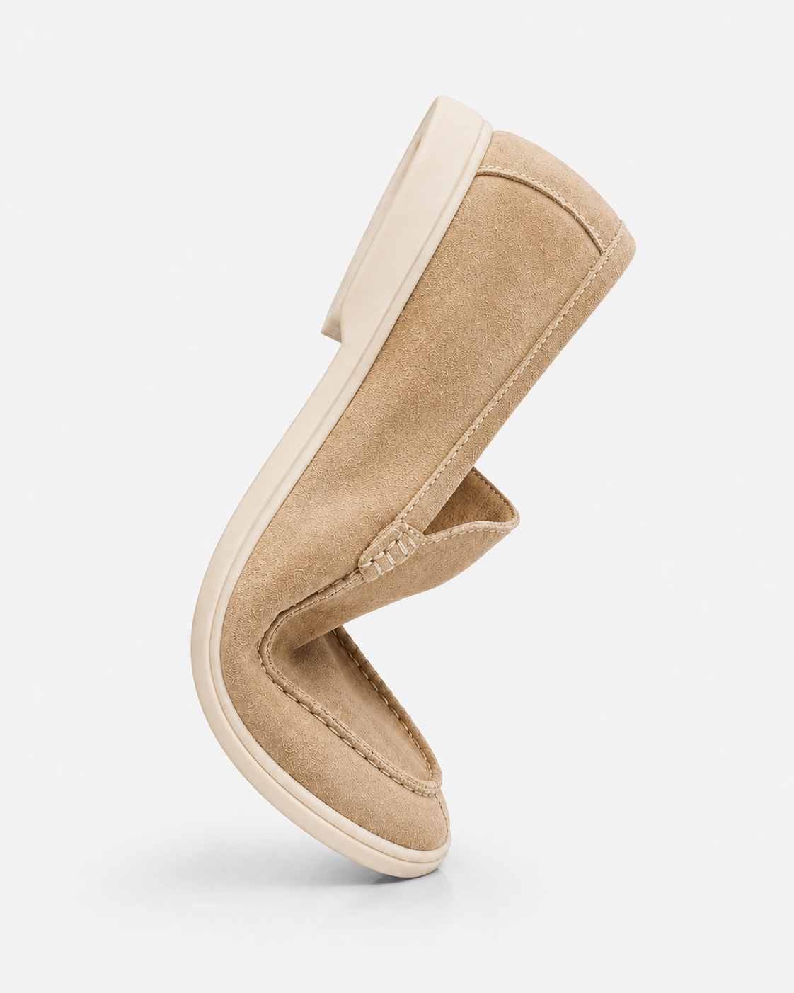Soren Loafer - Beige Suede Leather