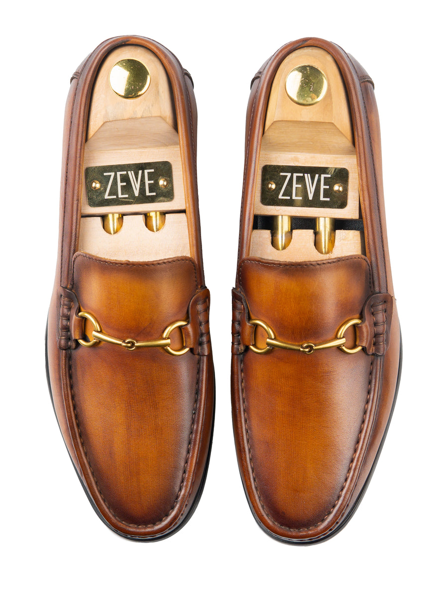 Horsebit-Moccasin-Loafer-Cognac-Tan_04 - Zeve