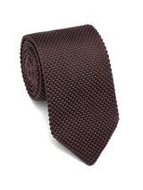 Knit-Tie-Brown - Zeve