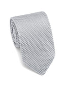 Knit-Tie-Light-Grey - Zeve