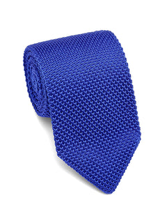 Knit-Tie-Royal-Blue - Zeve