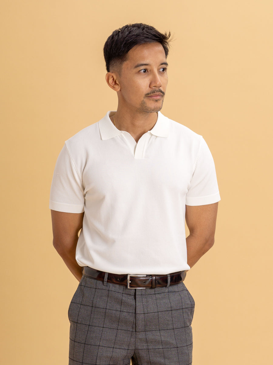 KnitPoloTeeOpenCollarZeve-02 - Zeve