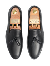 LoaferSlipperSolidBlack-Top - Zeve
