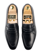 Penny-Loafer-Wing-Strap-Solid-Black_04 - Zeve