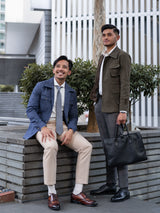 SAFARI-JACKET-GREEN-AND-NAVY-DENIM-ZEVE-INTERNATIONAL-MENSWEAR_da04ec8c-1a54-46c6-825d-6901b455987d - Zeve