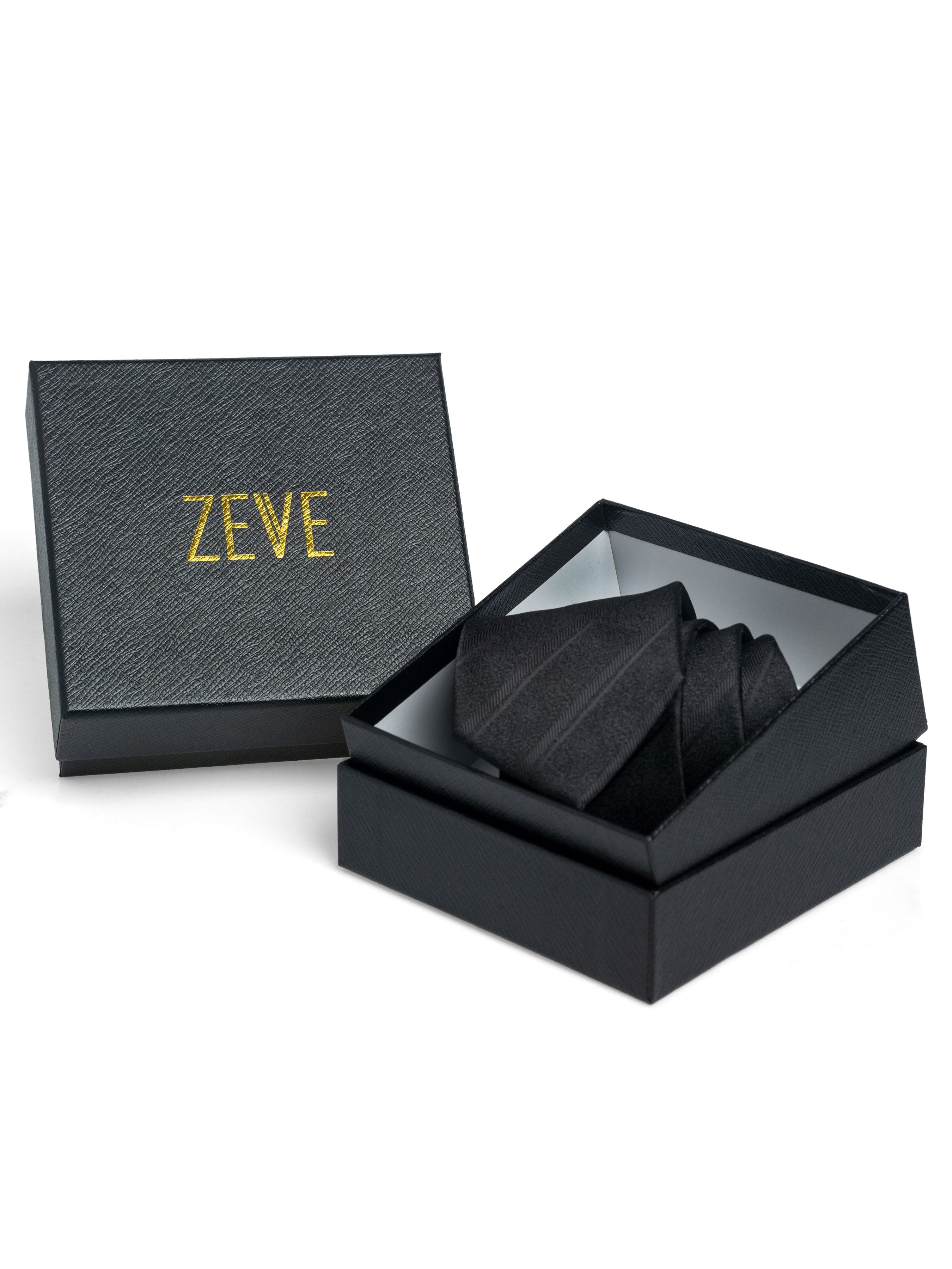 Double Stripe Tie - Sheen Blue - Zeve Shoes