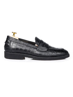 no5-WAYNE-PENNY-BLACK-CROCO-_CREPE-SOLE_-zeve-kuala-lumpur-men-shoes - Zeve