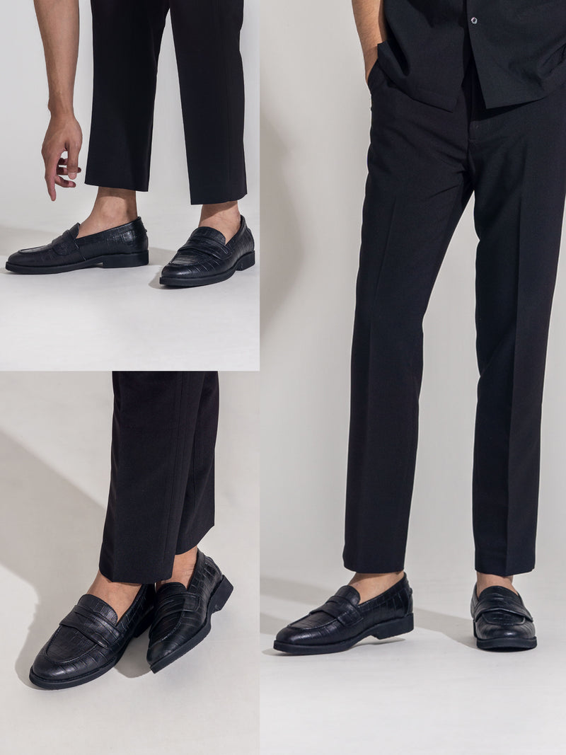 wayne-penny-loafer-black-croco-men-shoes-zeve-international - Zeve